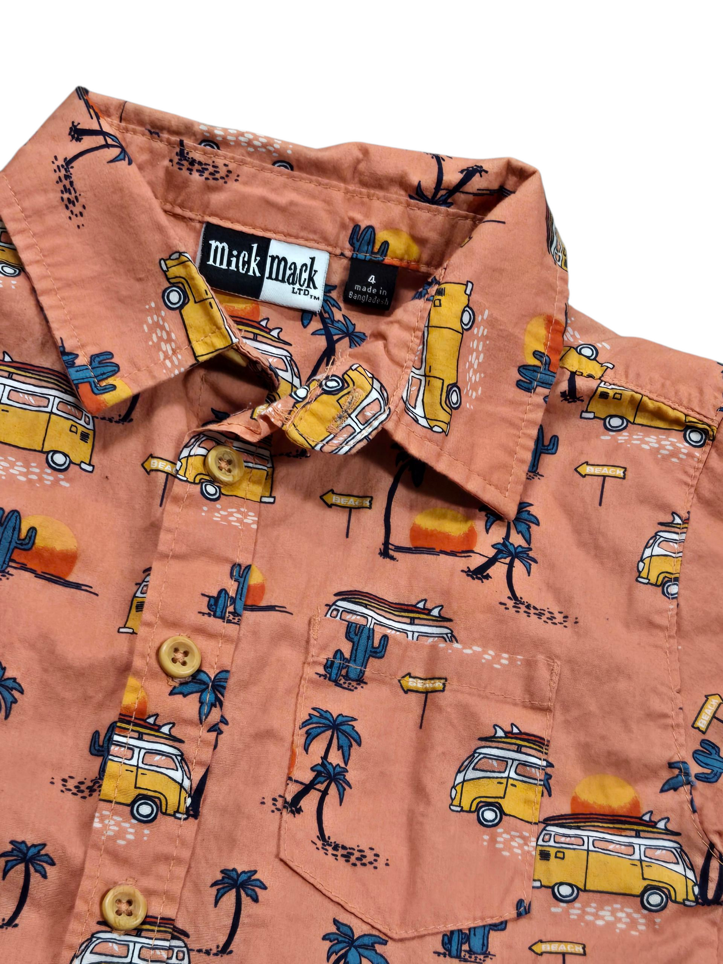 4ans Chemise MICK&MACK