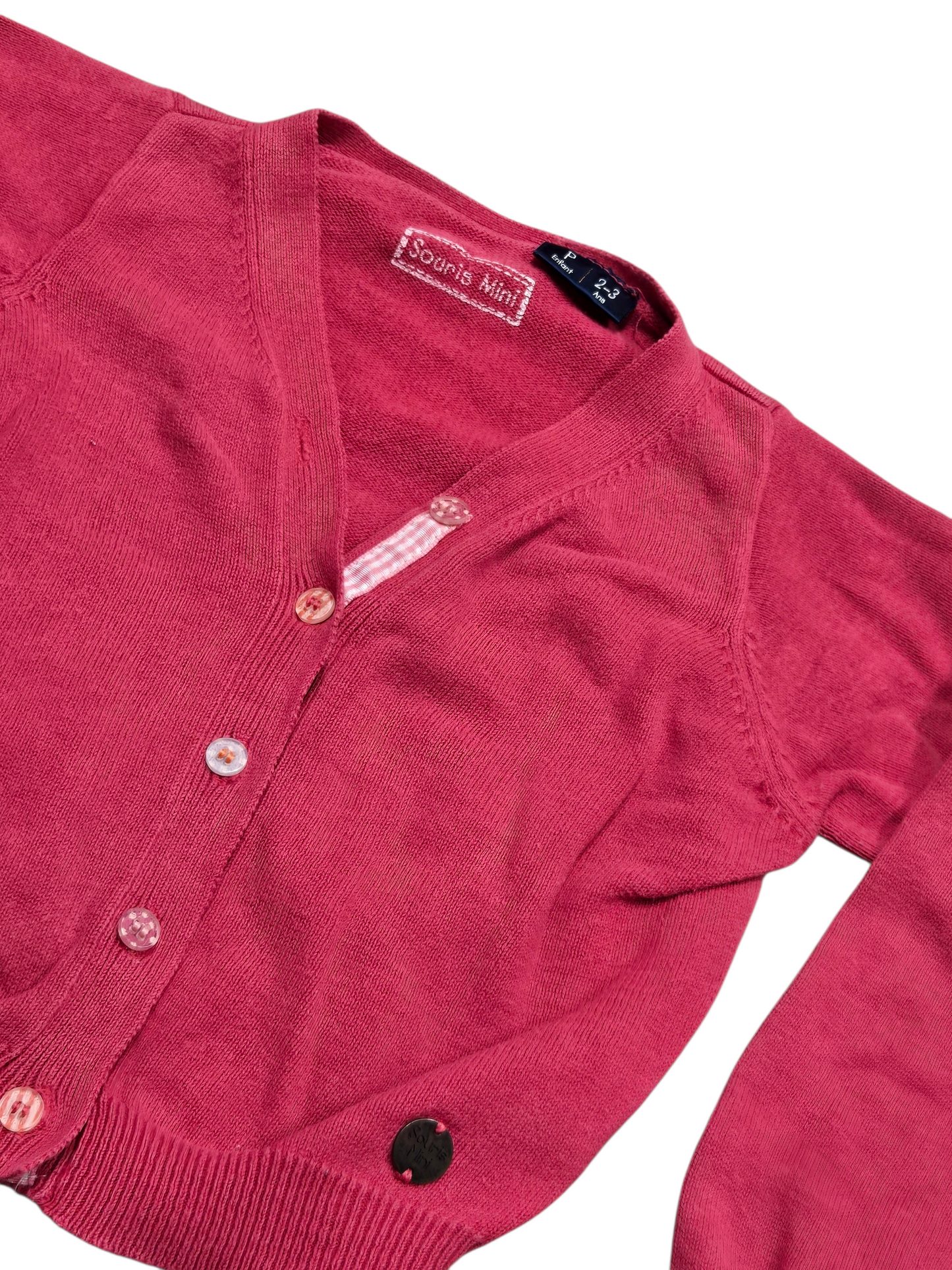 2-3ans Veste de tricot SOURIS MINI