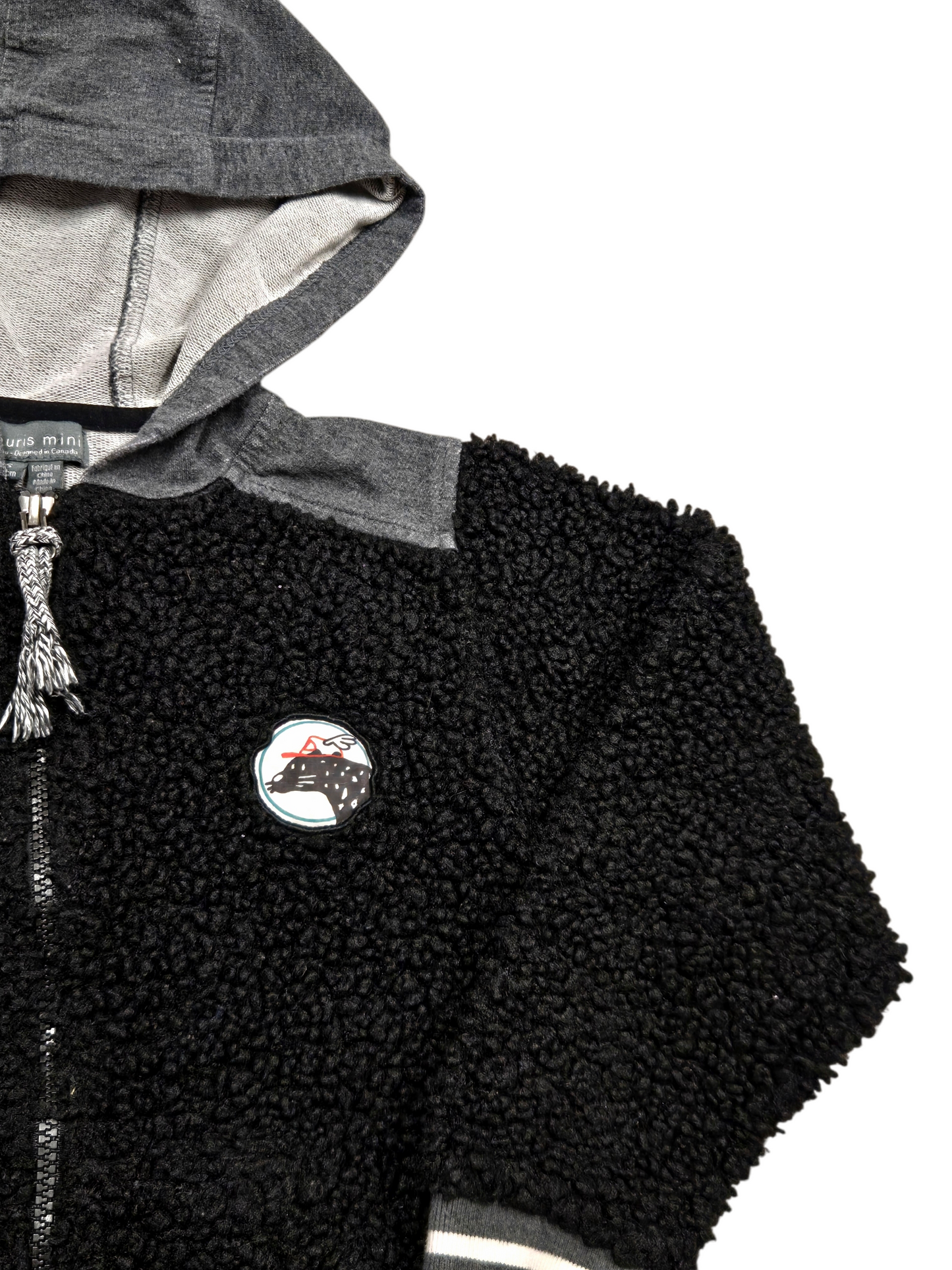 5ans Veste sherpa SOURIS MINi