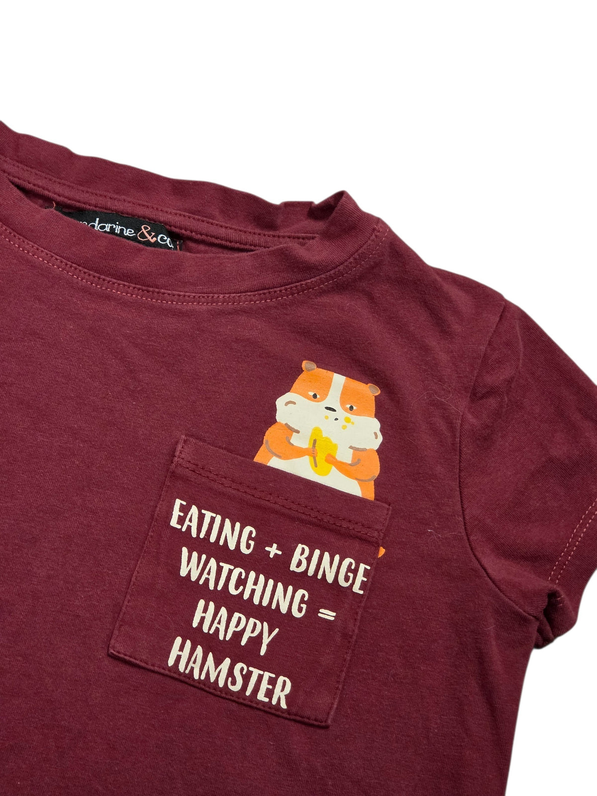 8ans Tshirt MANDARINE&co