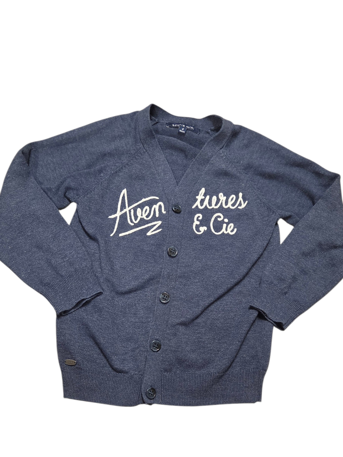 4ans Cardigan de tricot SOURIS MINI