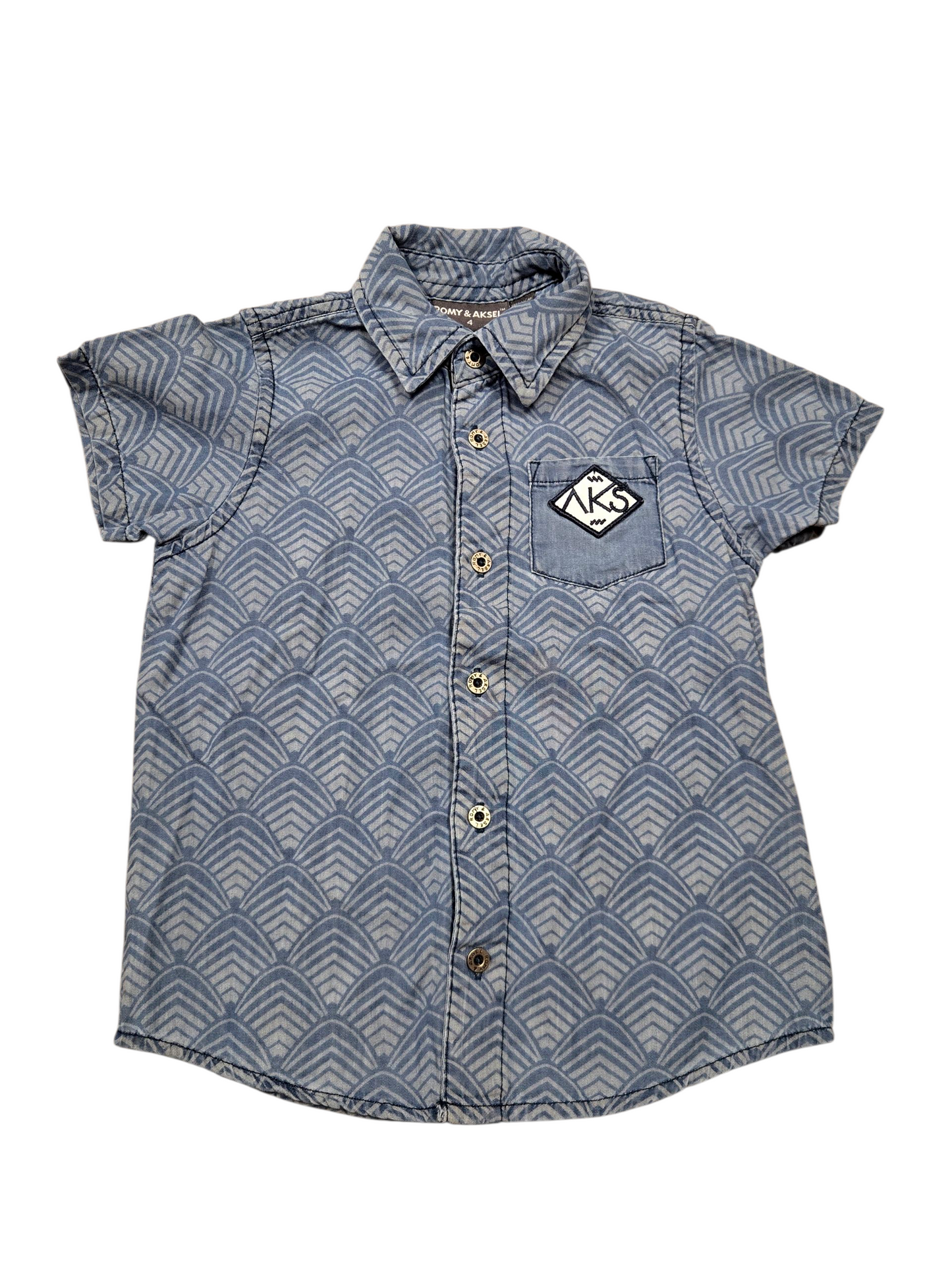 4ans Chemise ROMY&AKSEL