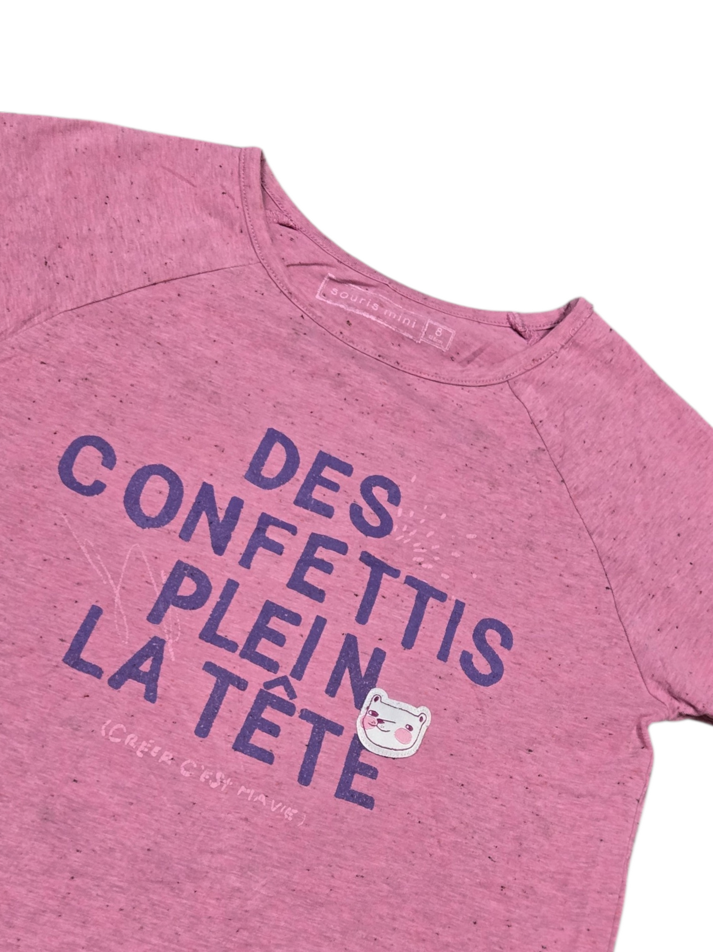 8ans Tshirt SOURIS MINI