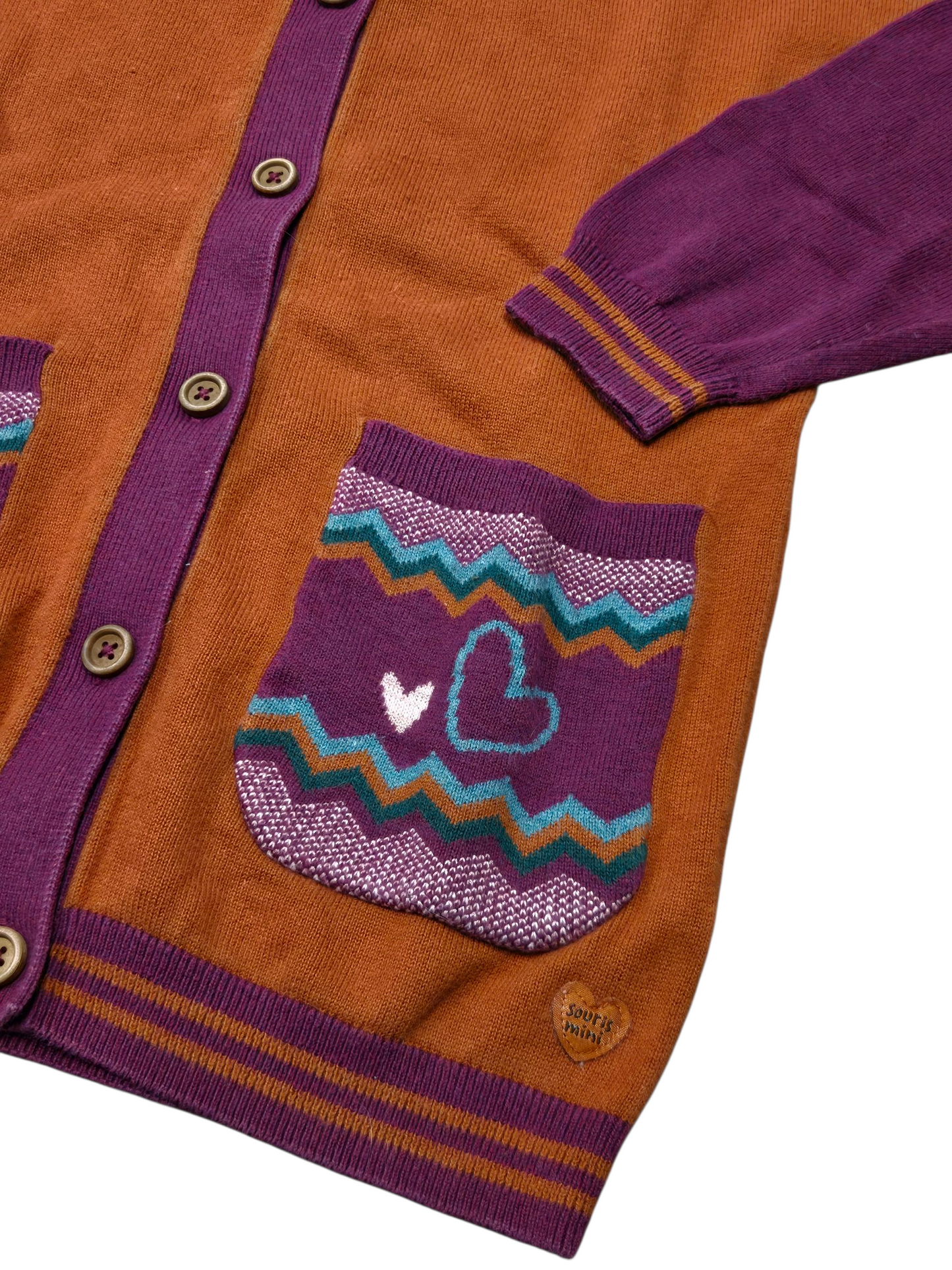 6ans Veste de tricot SOURIS MINI