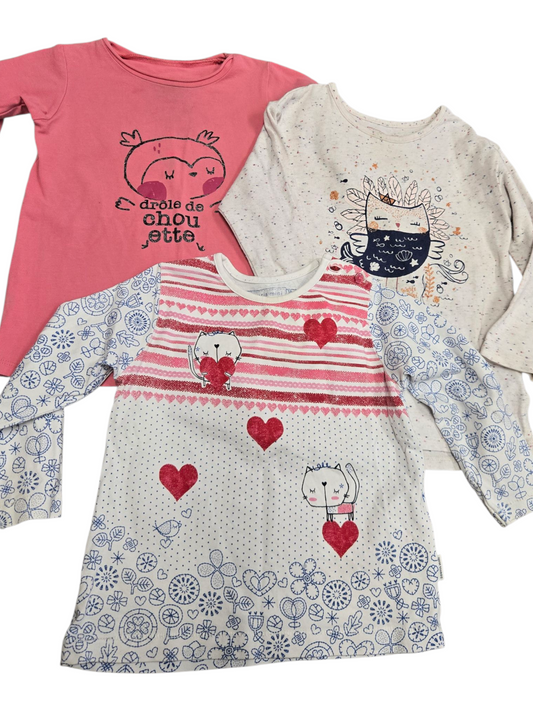 12-18mois Trio de Chandails SOURIS MINI