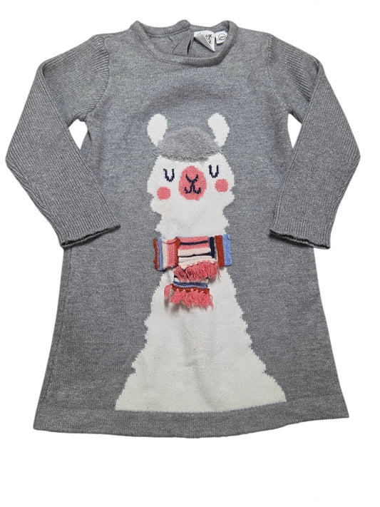 24mois Robe de tricot DEUX PAR DEUX