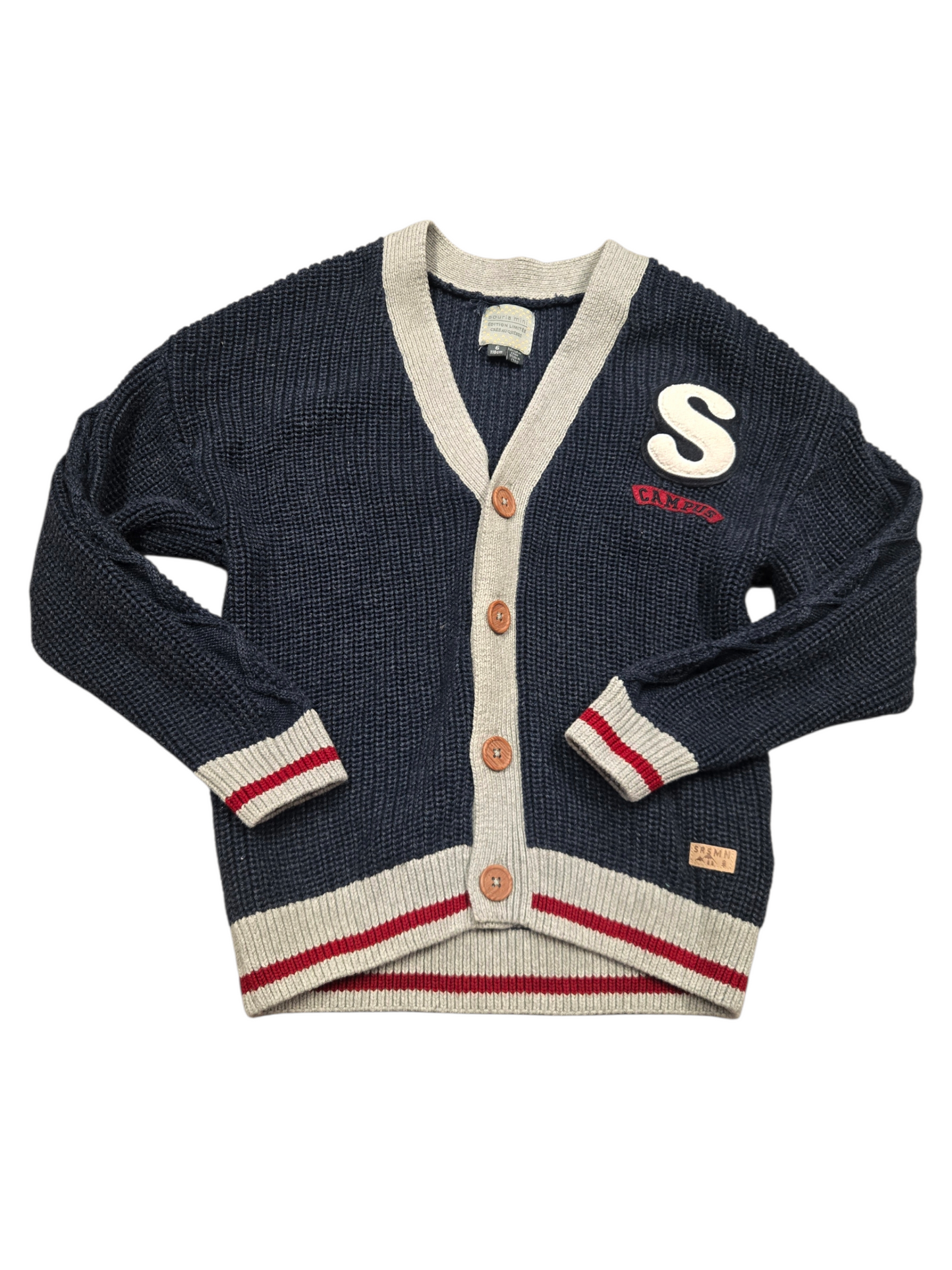 6ans Veste en tricot SOURIS MINI