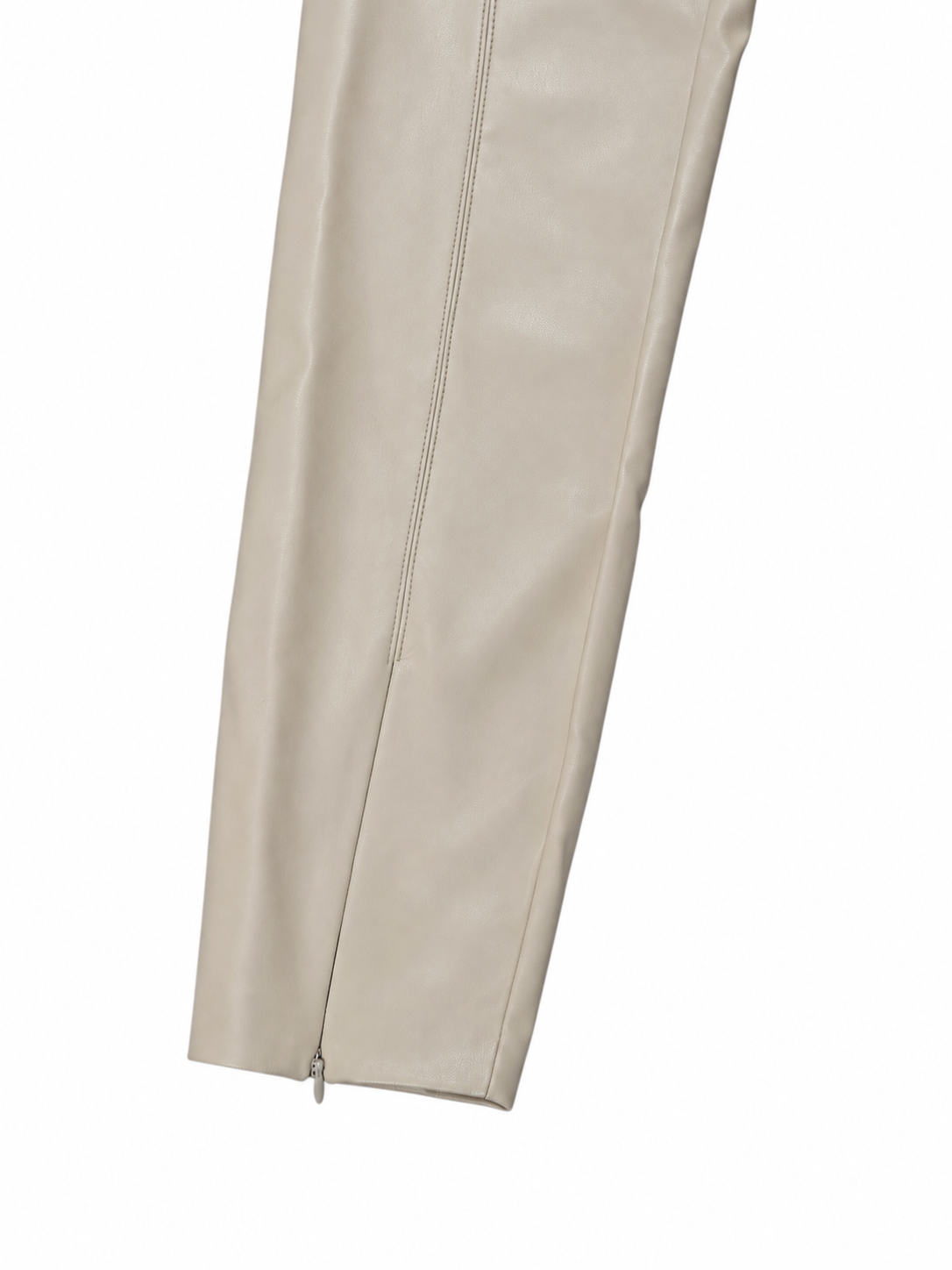 M-L Pantalon cuir ZARA