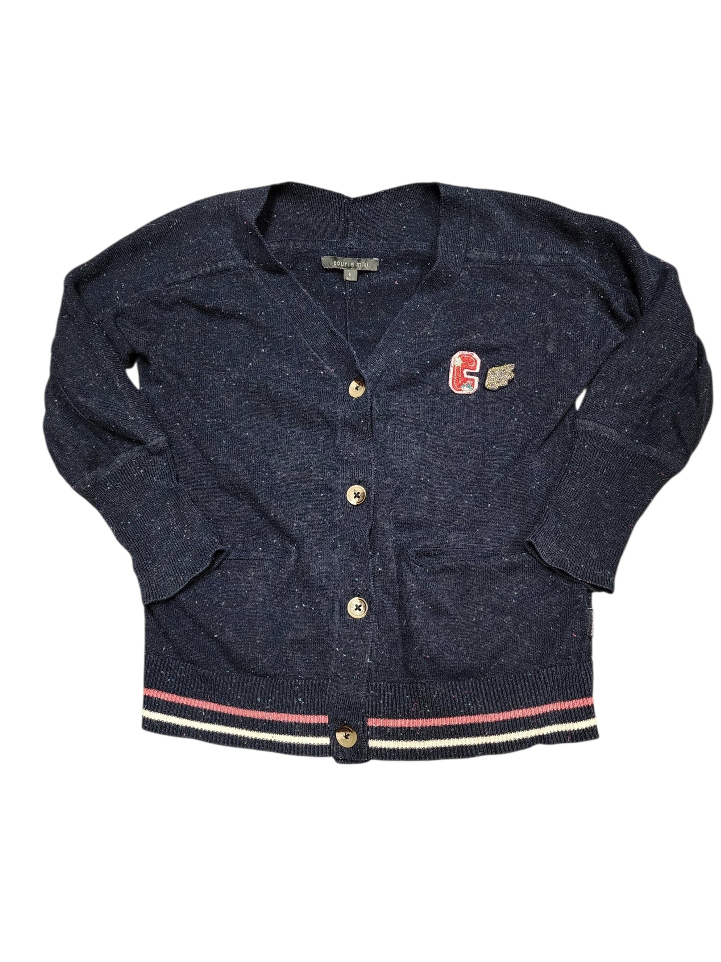 6ans Veste de tricot SOURIS MINI