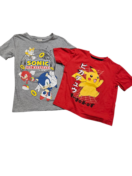 5-6ans Lot de 2 TSHIRT