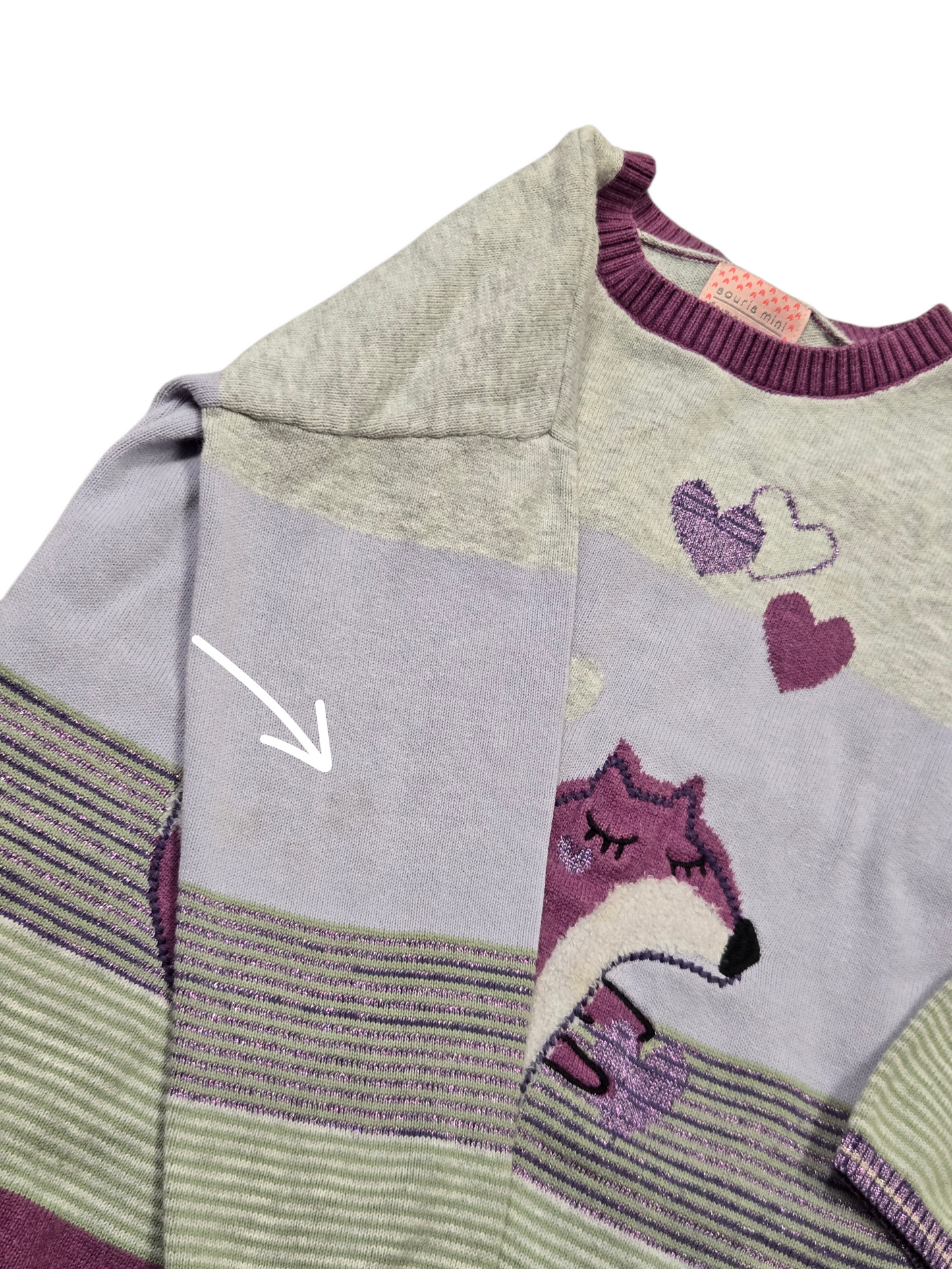 4ans Tricot SOURIS MINI *IMP