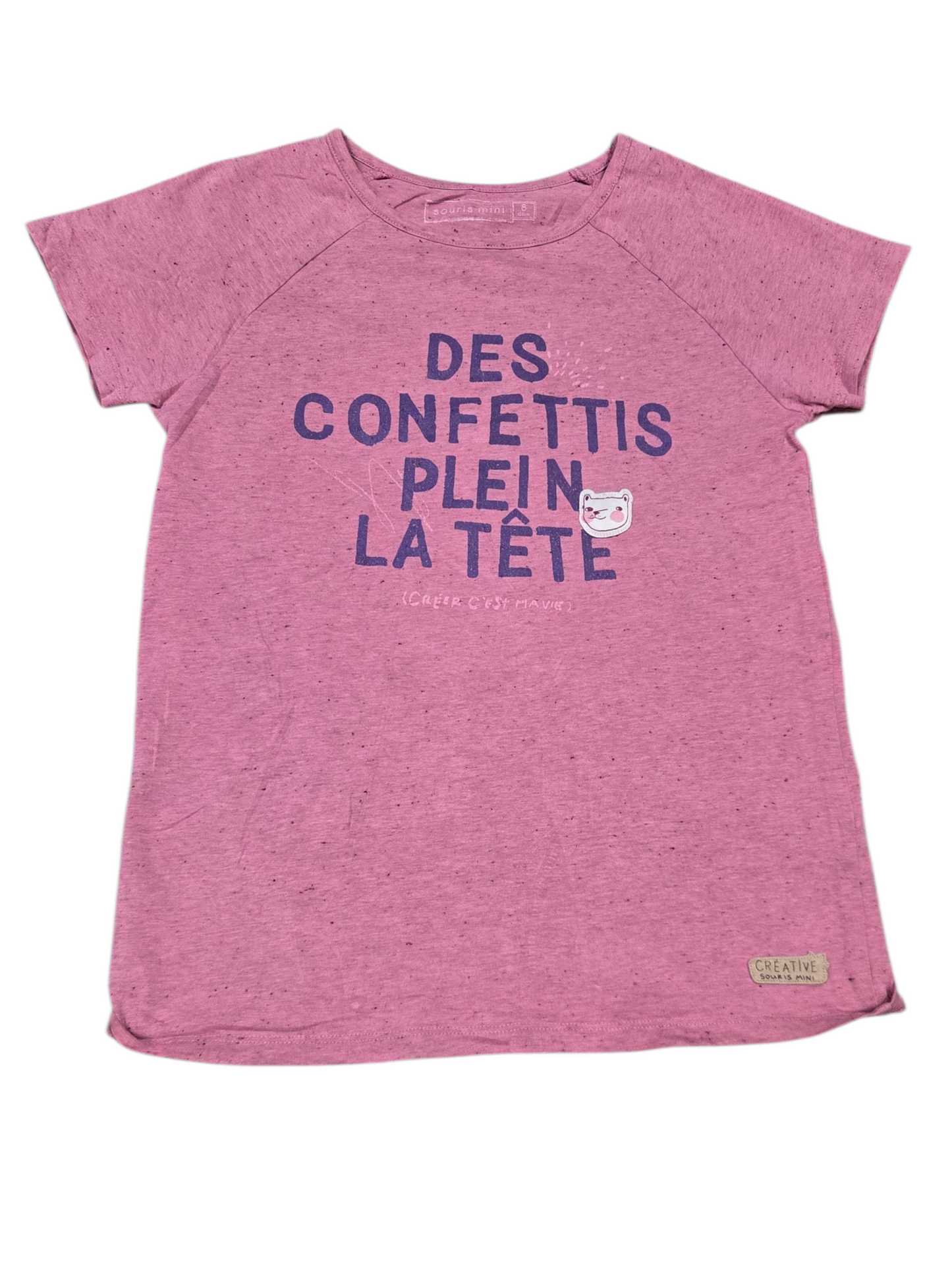 8ans Tshirt SOURIS MINI