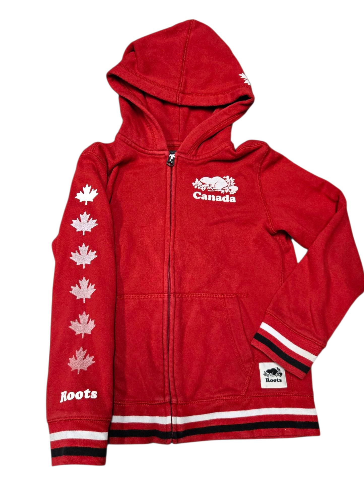 7-8ans Veste ouaté ROOTS *imp