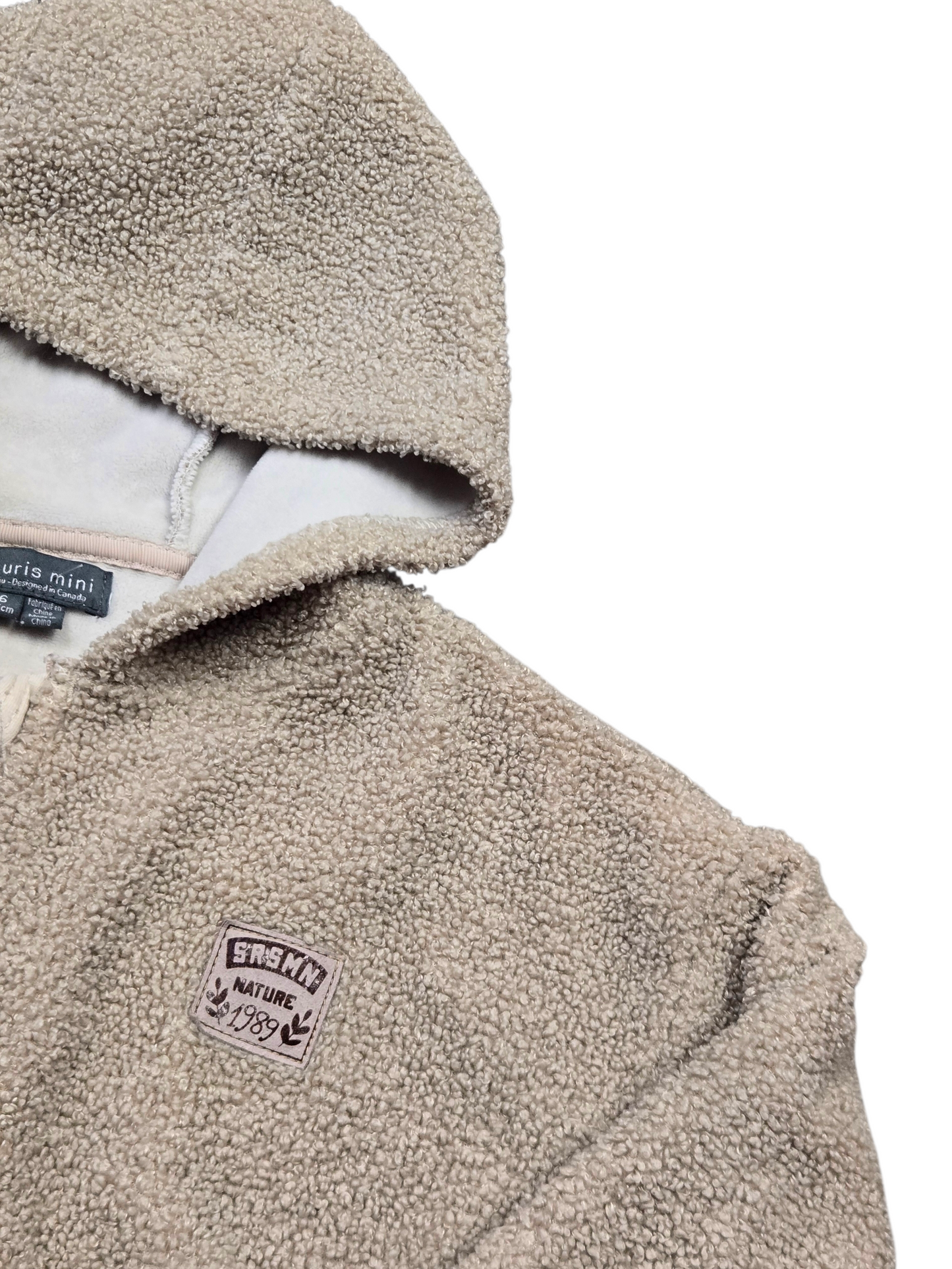 6ans Veste sherpa SOURIS MINI
