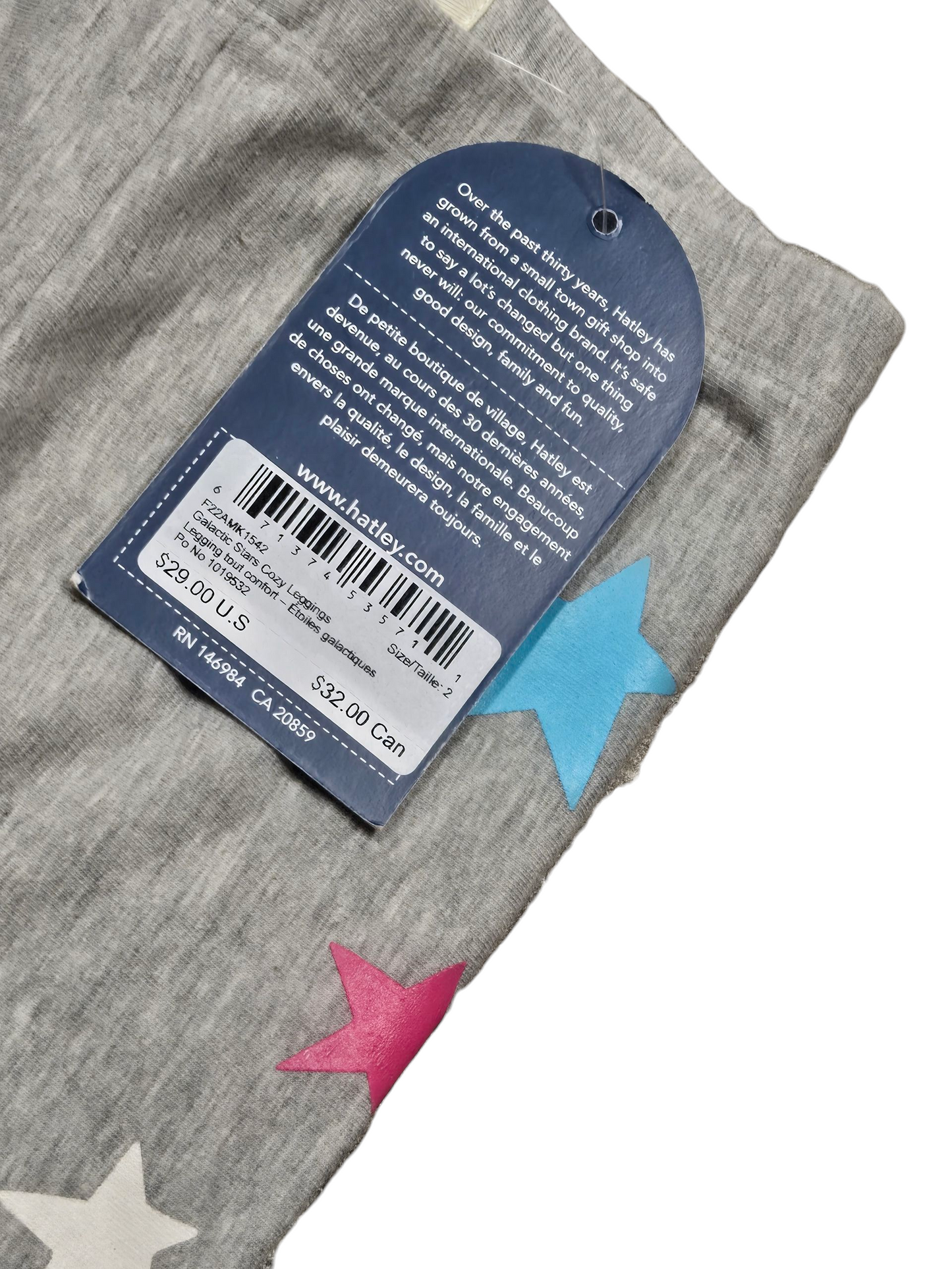 NEUF 2ans legging polaire HATLEY