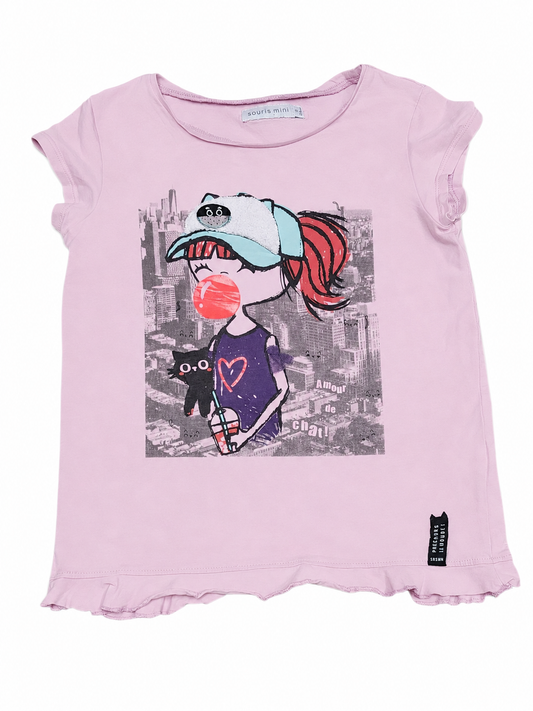 7ans Tshirt SOURIS MINI