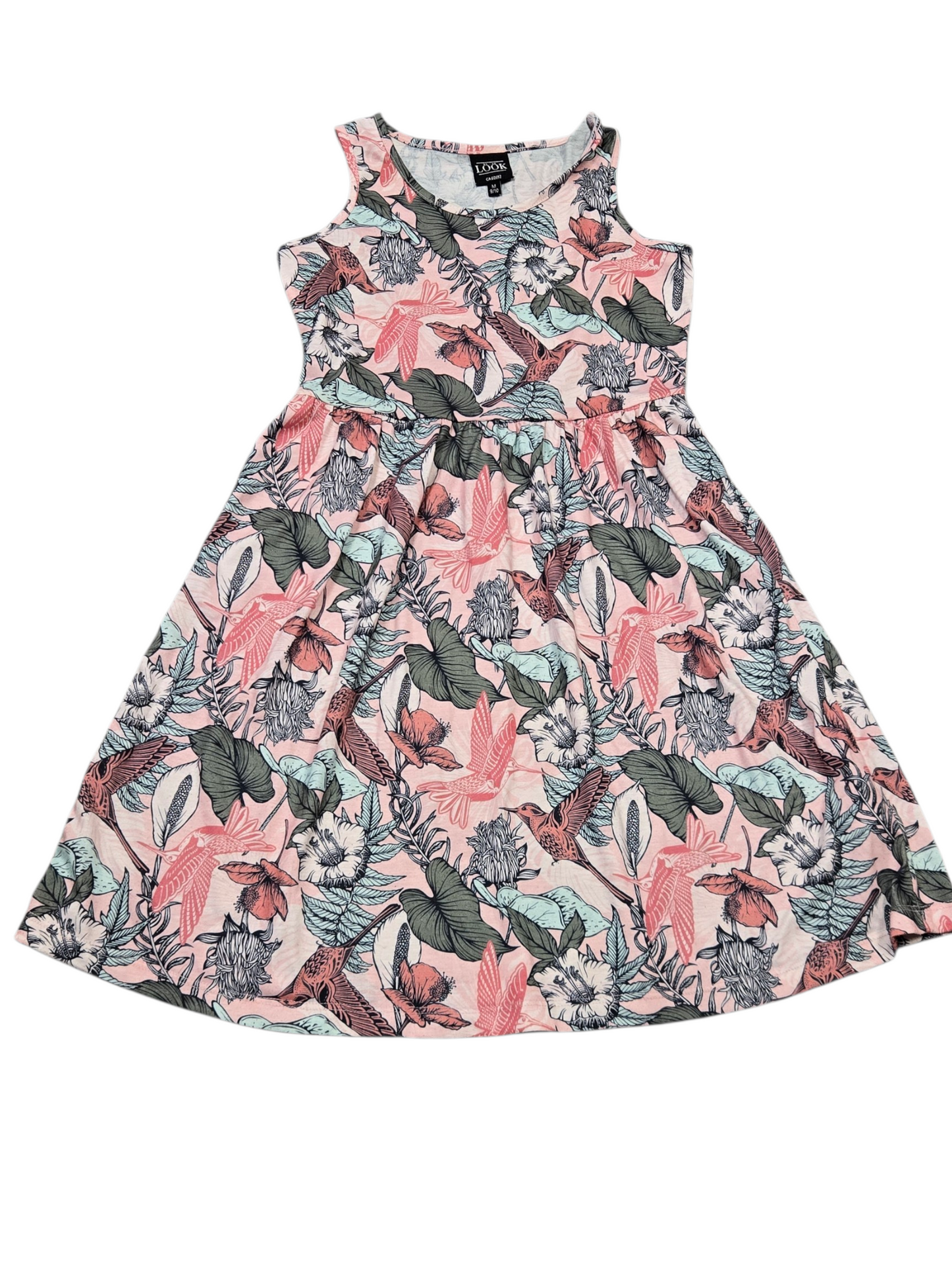 9-10ans Robe Look