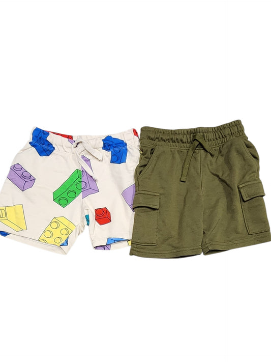 3ans lot de 2 short