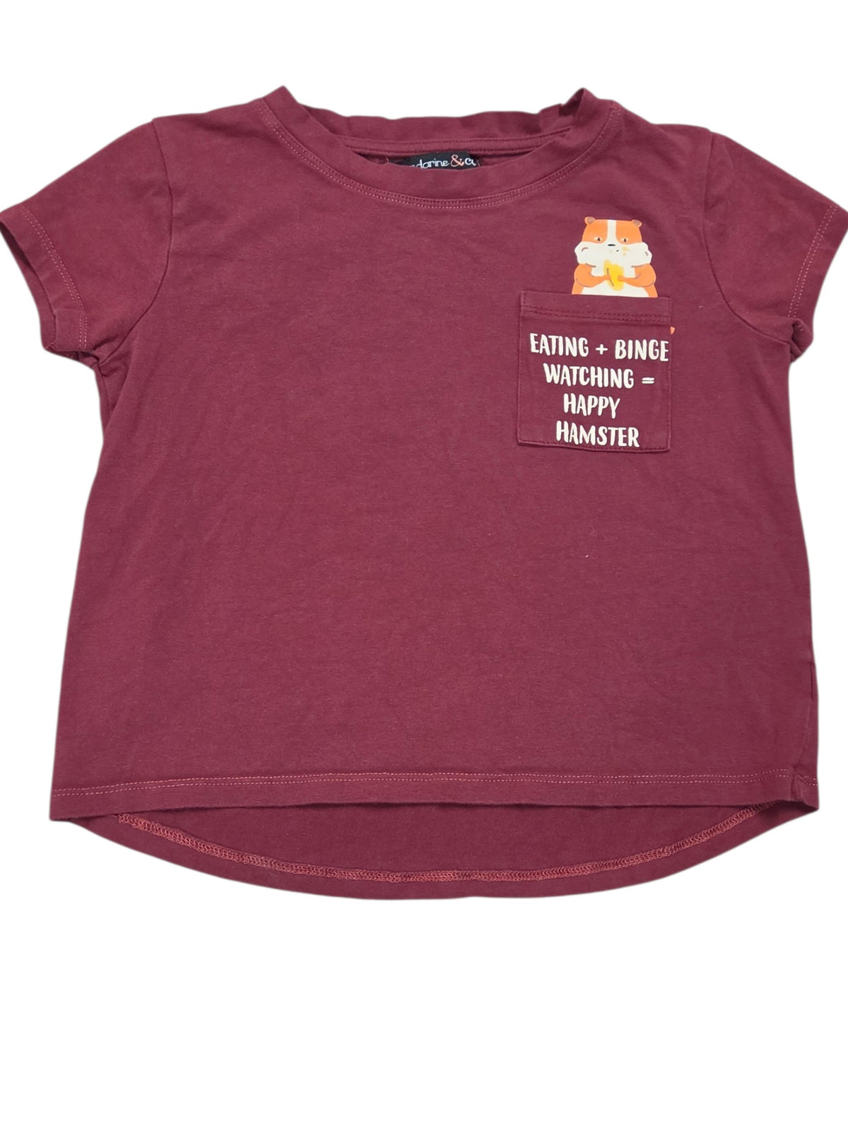 8ans Tshirt MANDARINE&co