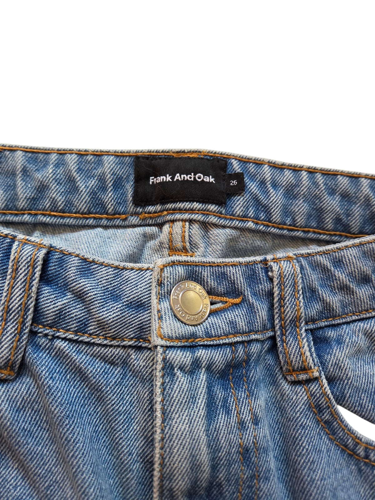 26us femme Jeans FRANK AND OAK