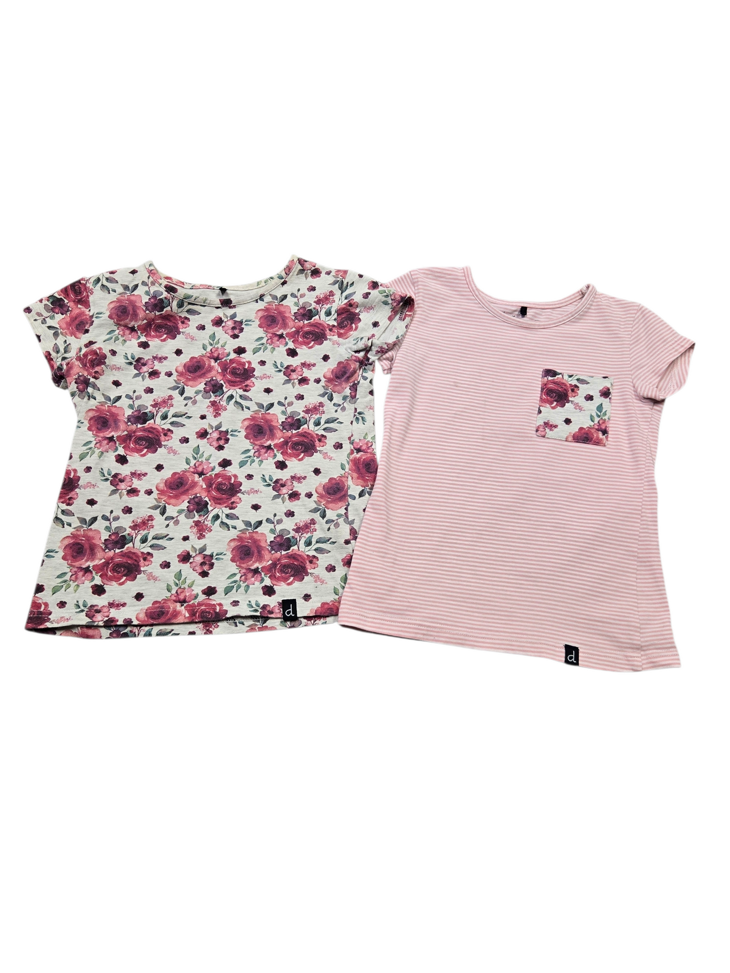 6ans lot de 2 Tshirt DEUX PAR DEUX