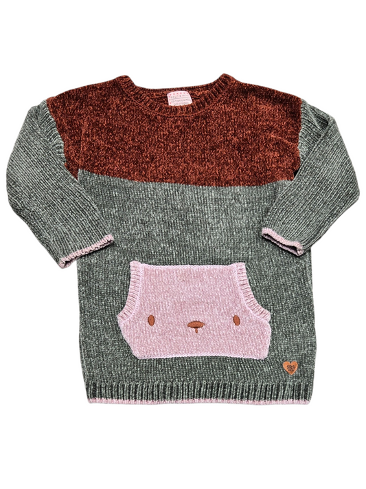2-3ans Tunique de tricot SOURIS MINI