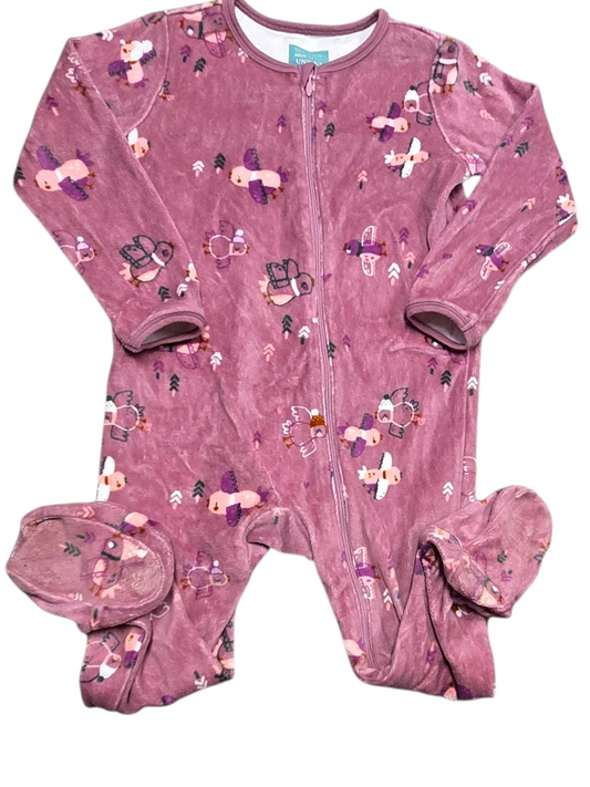 2-3ans Pyjama velour SOURIS MINI