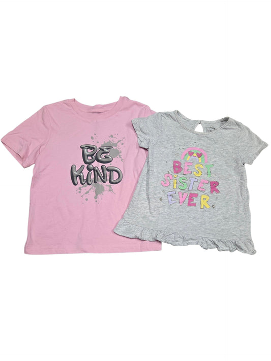 5ans Lot de 2 Tshirt GEORGE