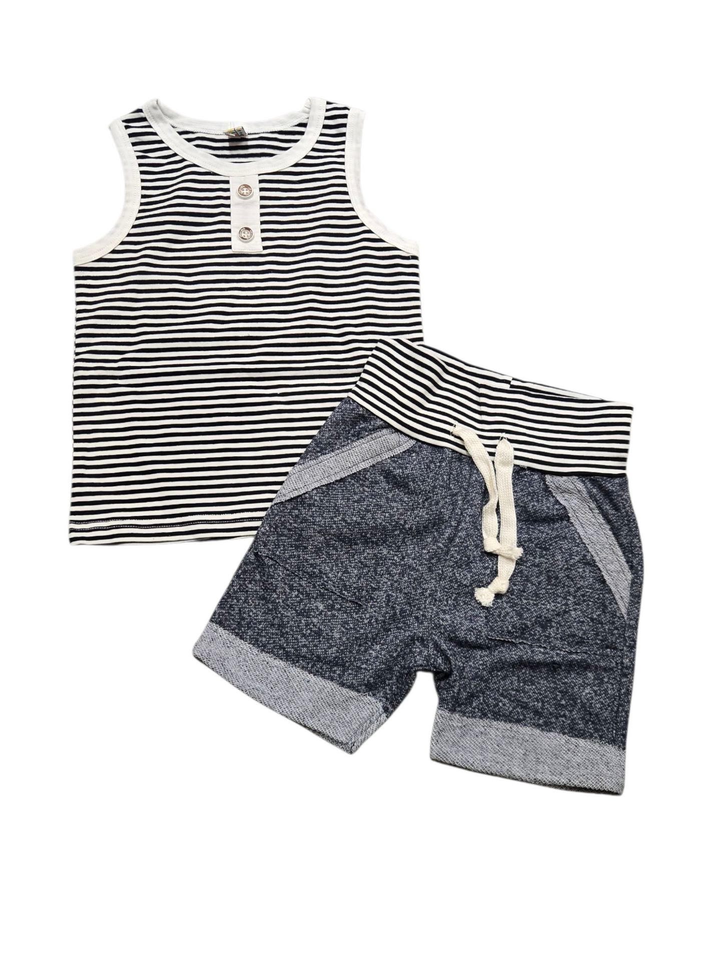 Neuf 3ans ensemble rayé