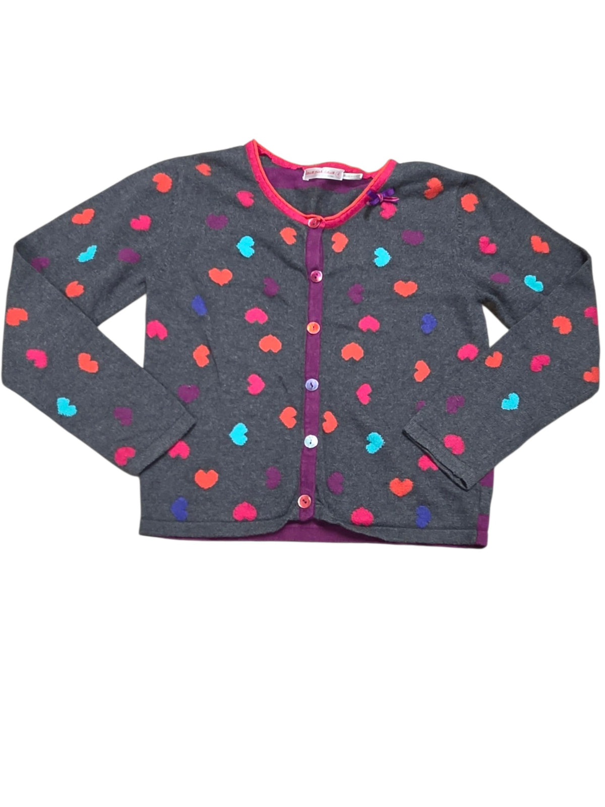 8ans Veste de tricot DEUX PAR DEUX