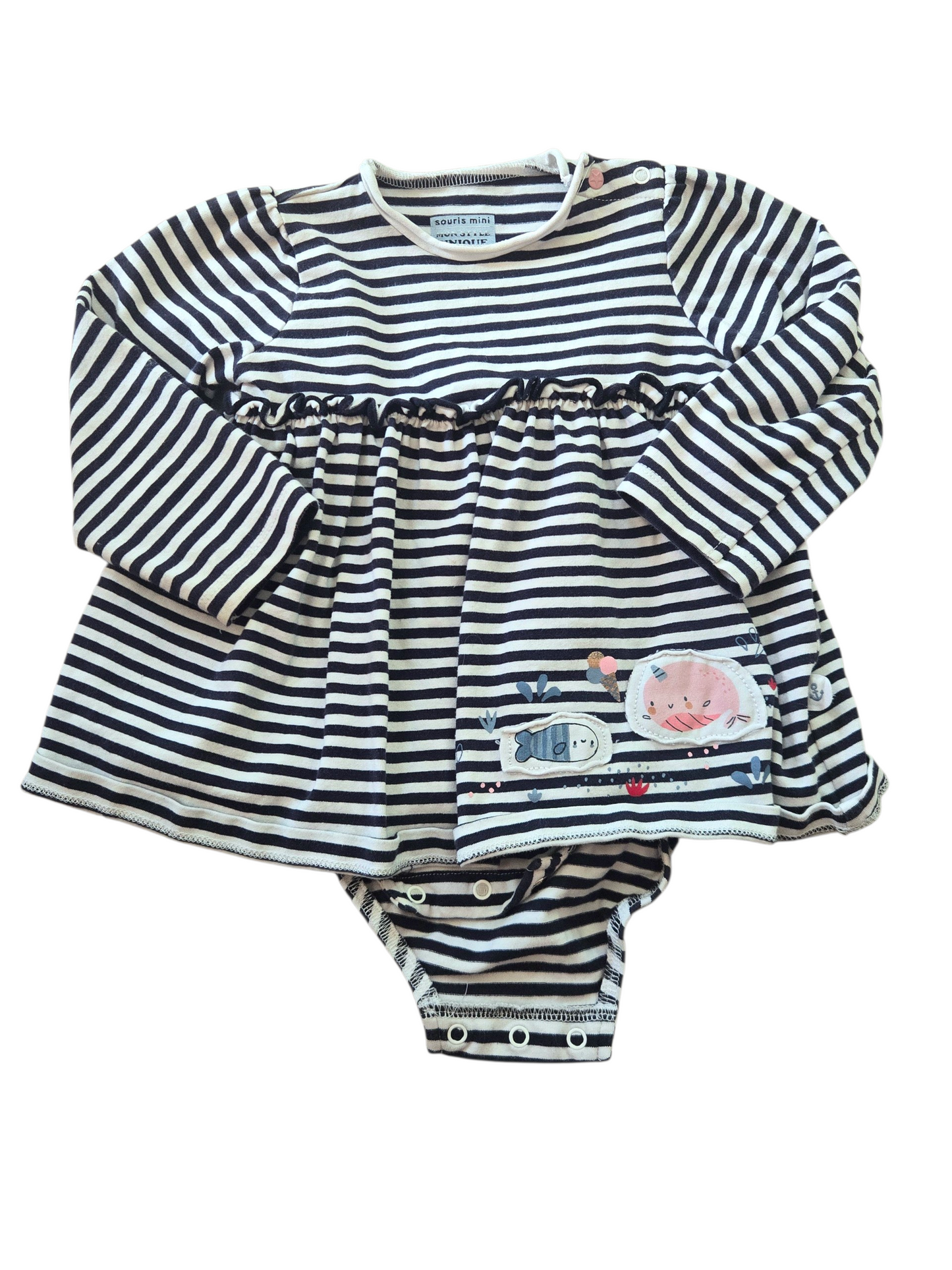 9-12mois Robe SOURIS MINI