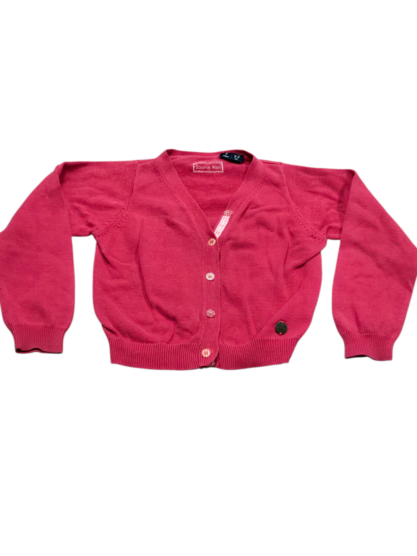 2-3ans Veste de tricot SOURIS MINI