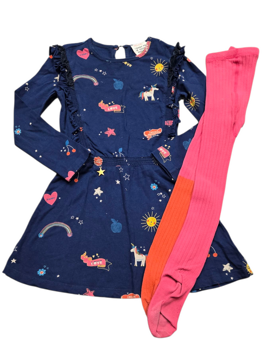 7ans Robe&Collant MIMPI