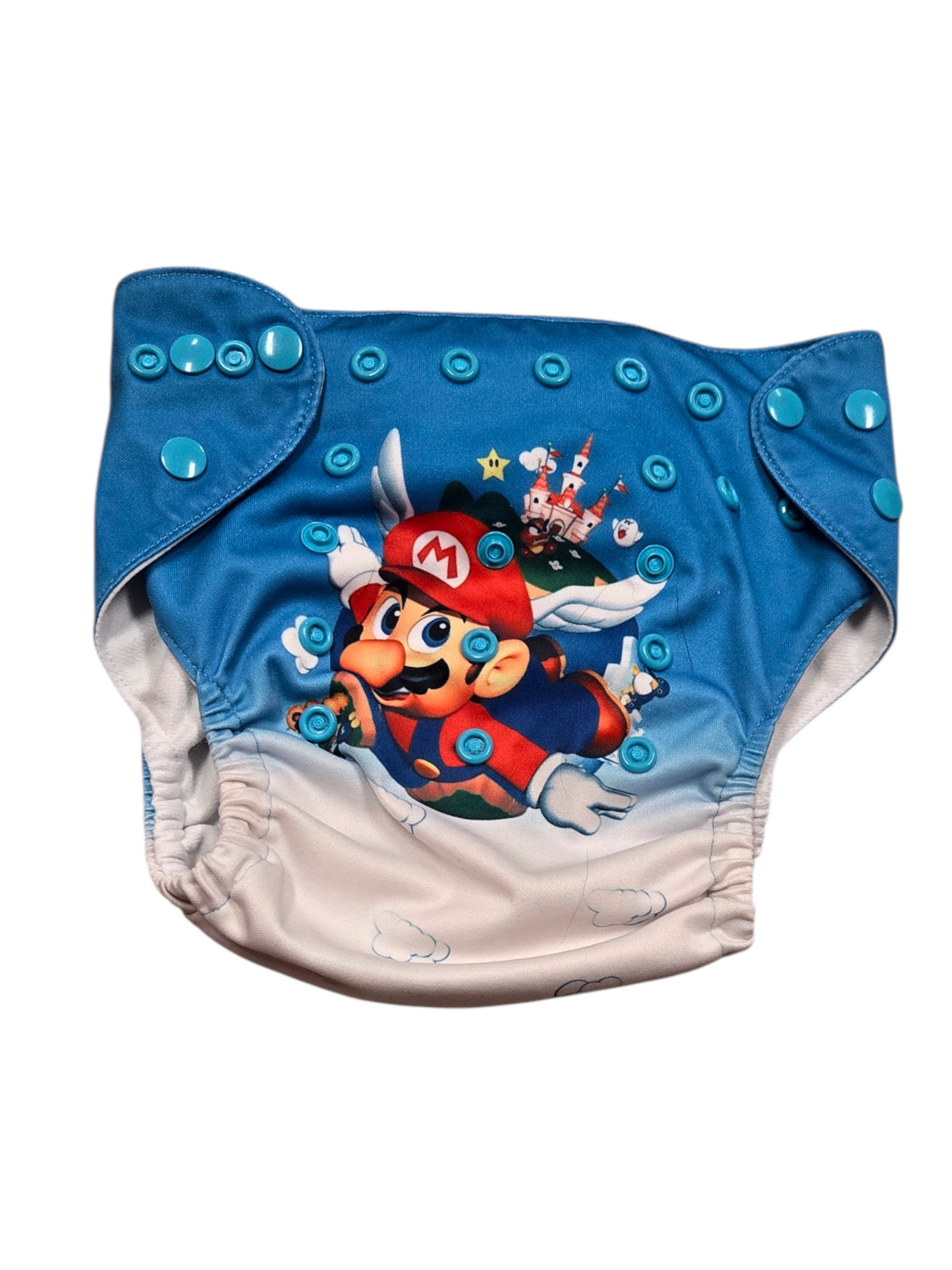 Onesize Couche Lavable MARIO BROS