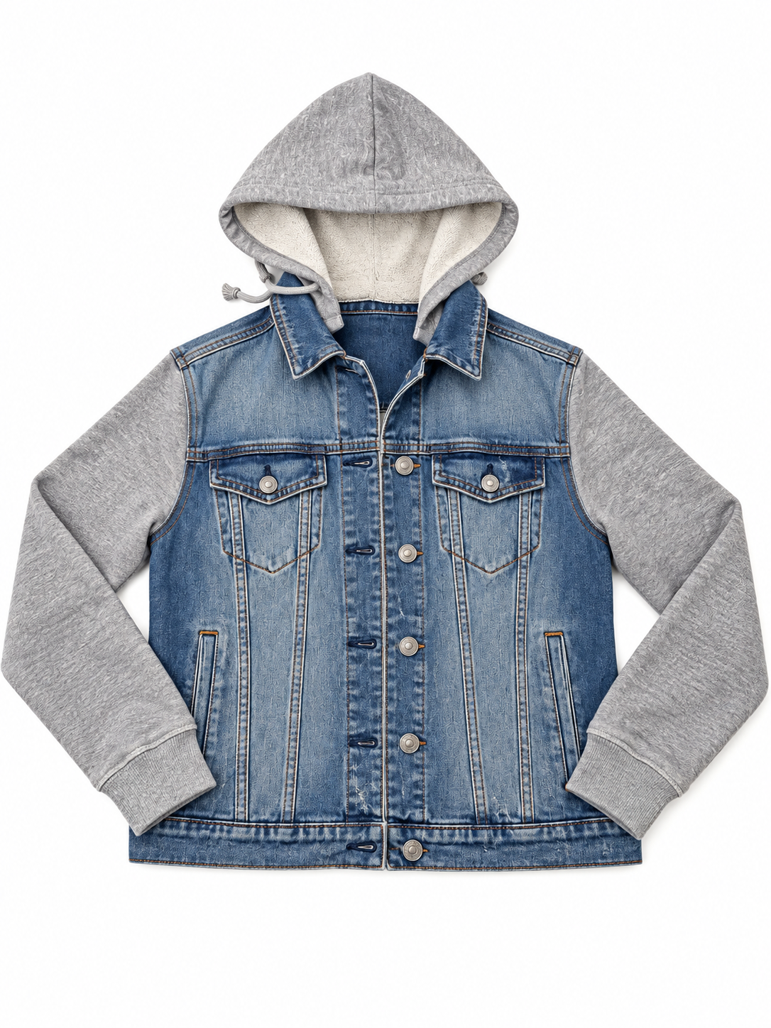 🍂L (femme) Veste en Jeans SILVER