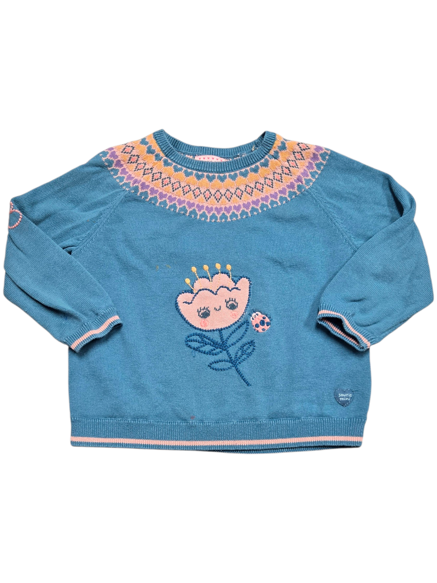 2-3ans Tricot SOURIS MINI